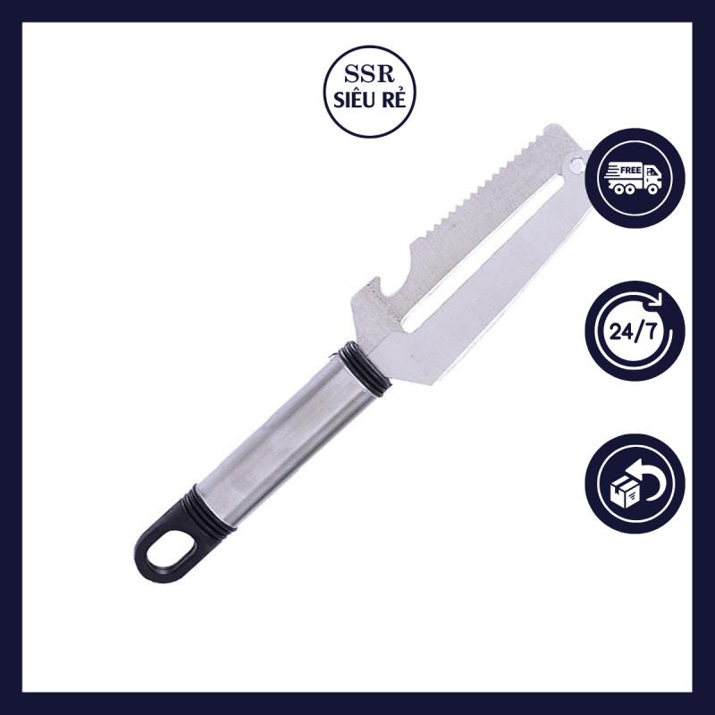Dao Bào Inox 2 Lưỡi Khui Nắp Chai Hộp Đa Năng- Dao Bào Trái Cây Tiện ...
