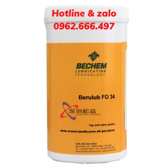 Mỡ BECHEM BERULUB FO 34 | Shopee Việt Nam