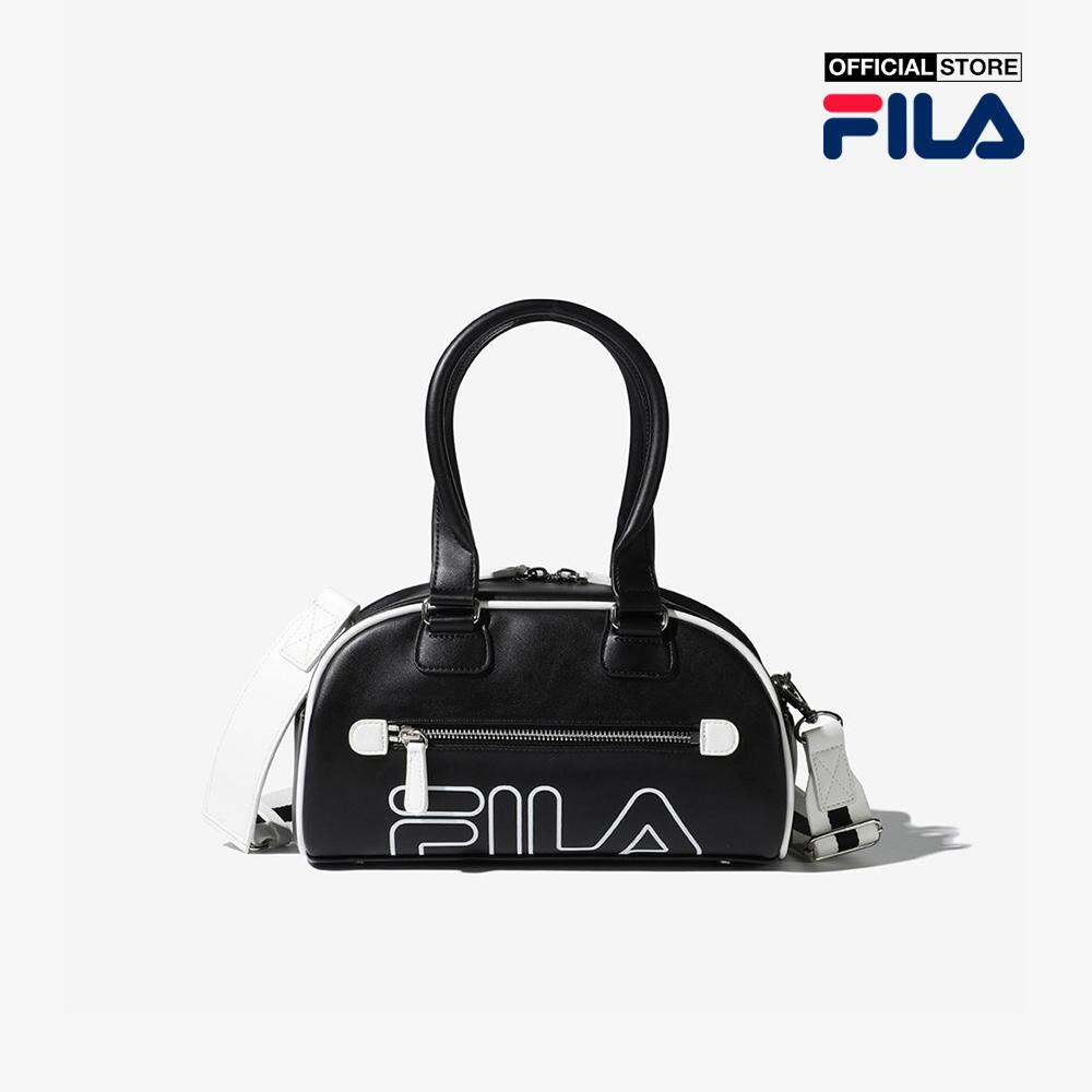 Túi xách unisex Fila phom chữ nhật Logo Fila FS3BCF5312X-BLK