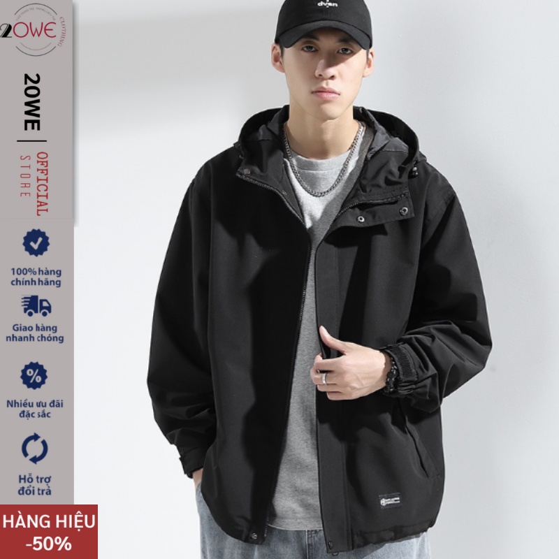 Áo Khoác Gió, Áo Khoác Dù chống nắng nam nữ 2 lớp full tem tag phụ kiện 20WE | BigBuy360 - bigbuy360.vn