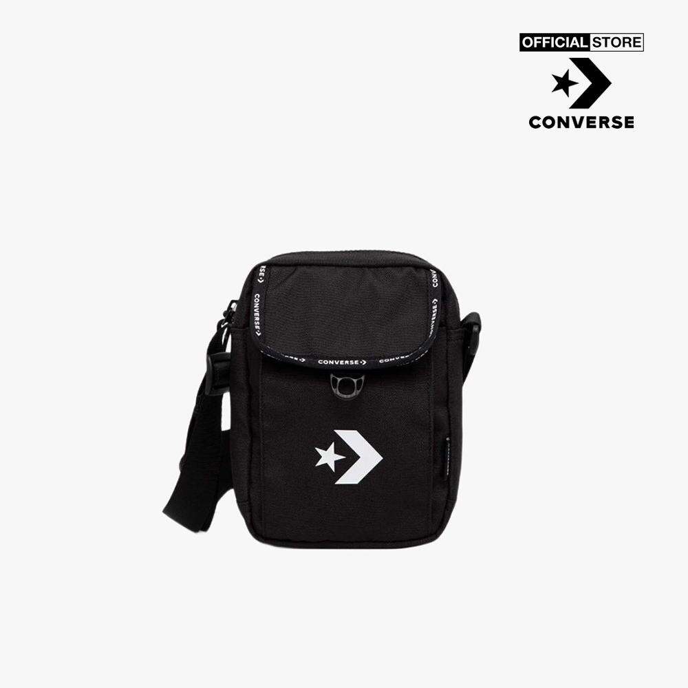 Túi đeo chéo unisex Converse phom chữ nhật Large Logo 025483-A01-005-BLACK