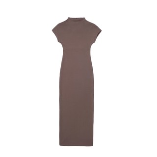 Đầm Zara made in Morocco Tay Ngắn Cổ Tròn Chất Liệu cotton 4 chiều co dãn