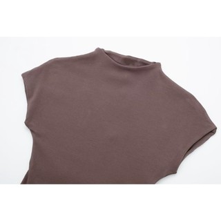 Đầm Zara made in Morocco Tay Ngắn Cổ Tròn Chất Liệu cotton 4 chiều co dãn