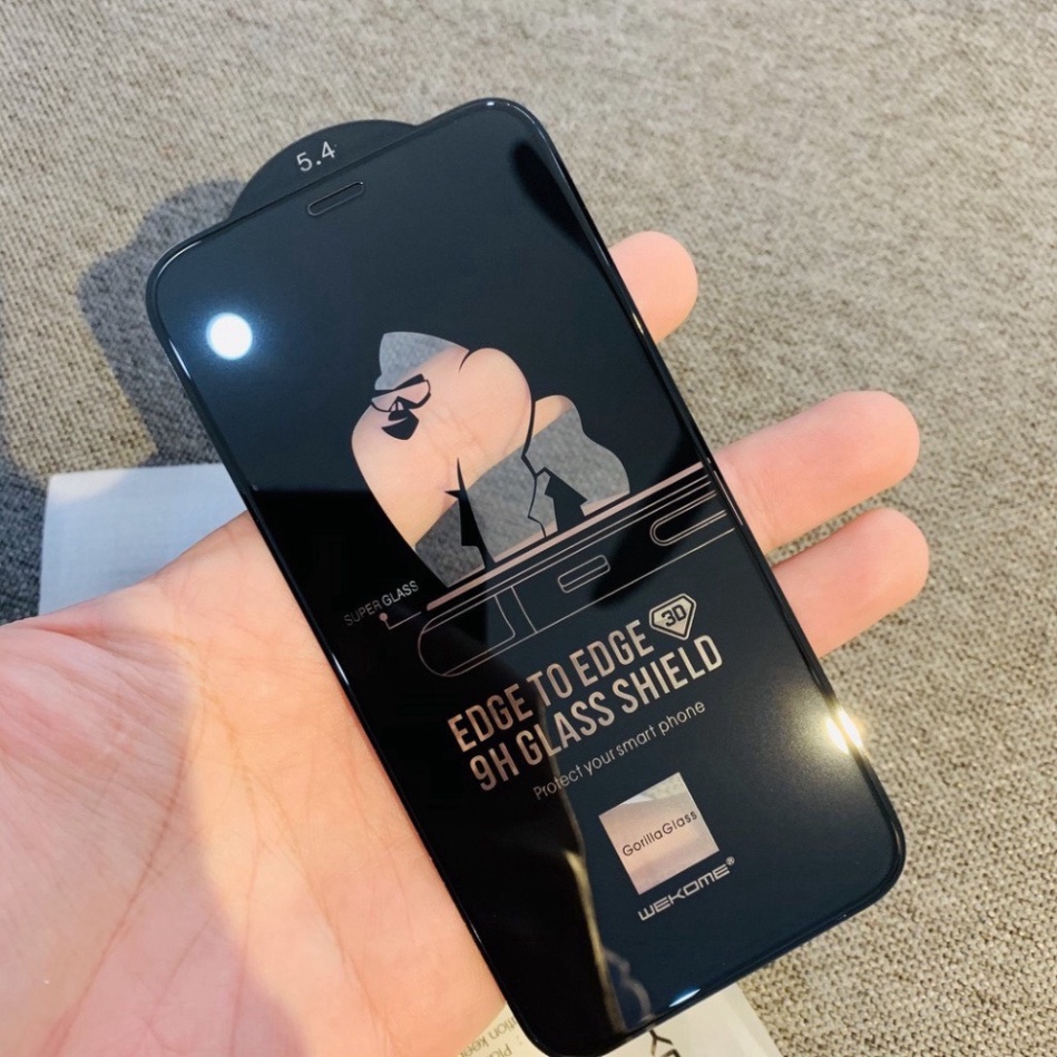 Kính cường lực iphone KingKong 3D full màn WK Wekome cho ip 17 17 pro 16 16 pro max 7 8 plus x xr xs 11 12 13 14 pro max