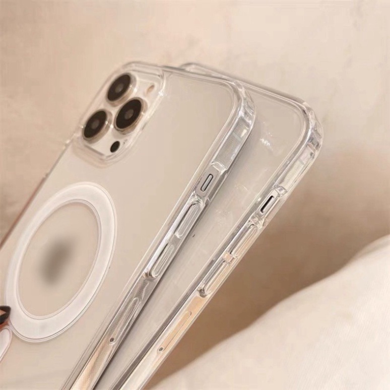 (Giá Sốc) Ốp Lưng trong Hỗ trợ hút sạc không dây vòng tròn từ tính cho iphone 17 AIR 17PROMAX