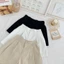 Quần Short Đũi Cạp Chun Siêu Xinh Quần Đùi Ống Rộng Dáng Váy Chất Đũi Hàn Cao Cấp Siêu Xinh M106