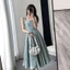 Đầm hai dây bản to xốp nổi dáng xòe dự tiệc đi biển sang chảnh cho nữ - Liyhouse
