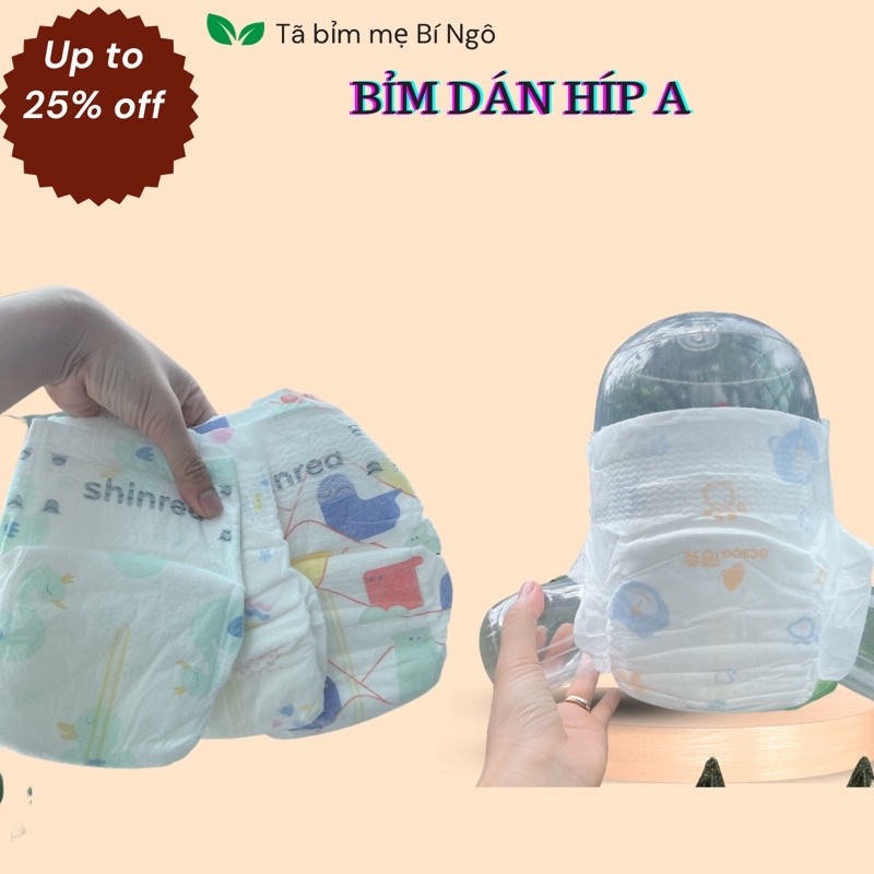 COMBO 100 bỉm dán hipbaby đủ size S M L Xl XXL | Shopee Việt Nam