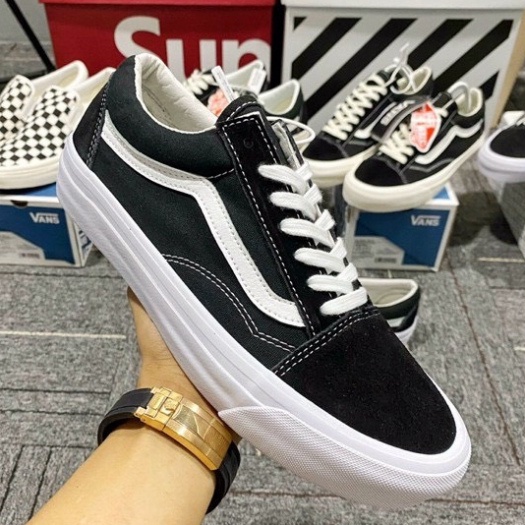 VANS Knu-Skool Vault UAVR3 LX x Imran Potato Black White 2022 for