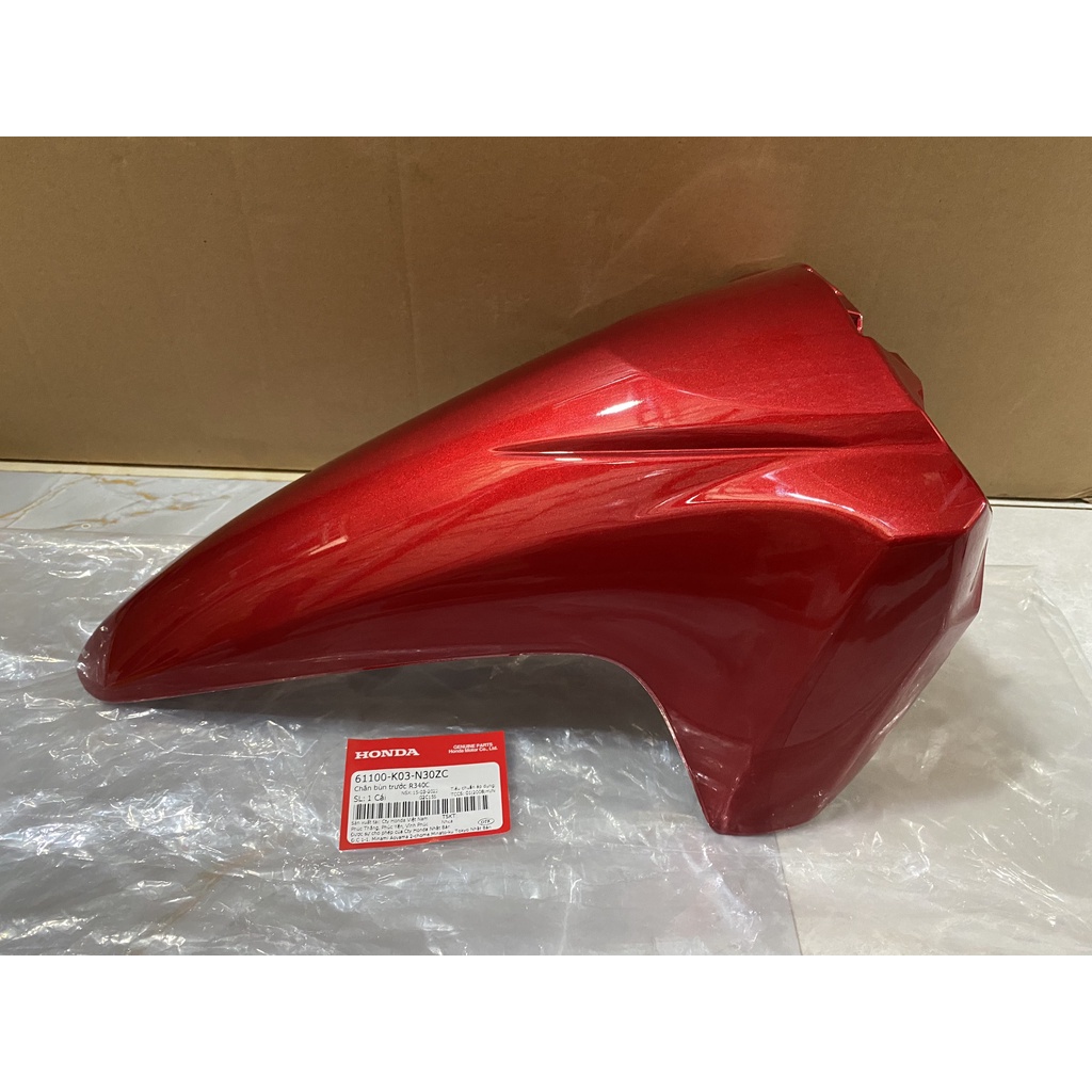 Chắn bùn trước | dè trước WAVE RSX110 (2014-2019) màu Đỏ (Vành đúc ...
