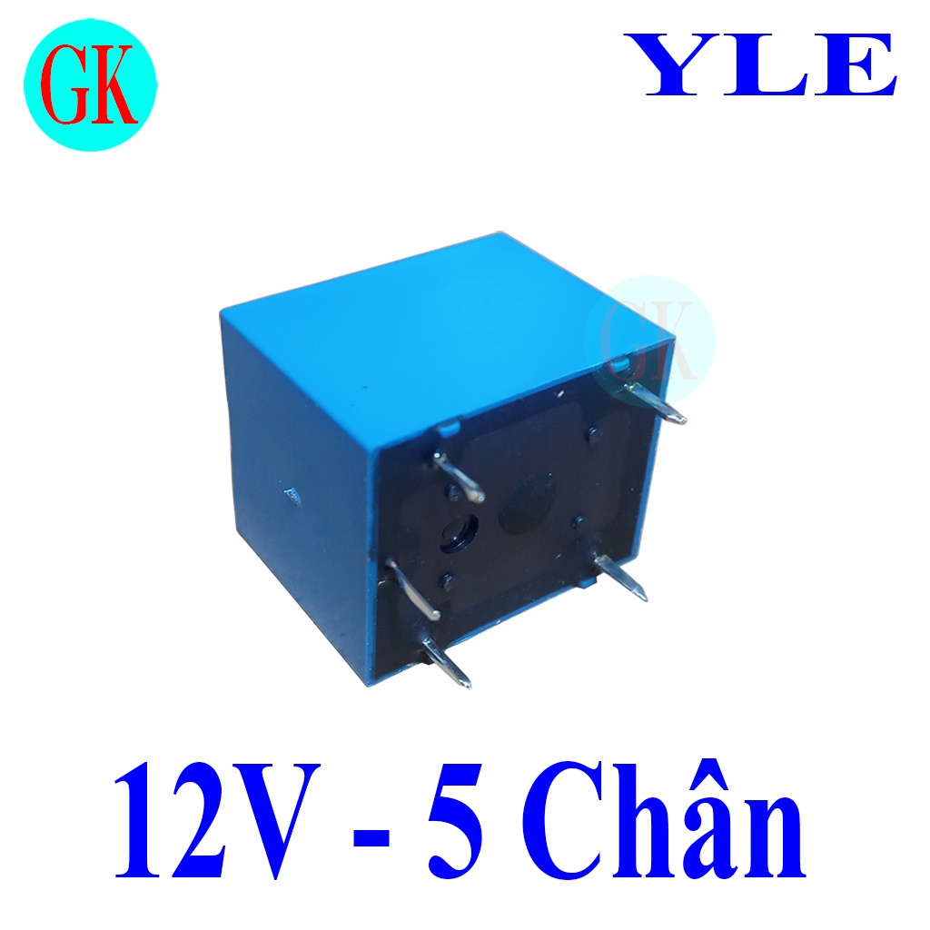 Rơ le 12V 5 chân YLE YL303H - 12VDC-1Z [K-08-12] | Shopee Việt Nam