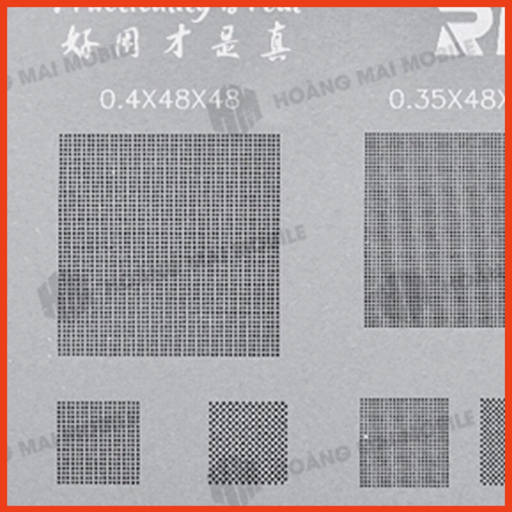 Vỉ tạo chân IC/CPU đa năng RELIFE chân chéo, chân thẳng tạo chân thiếc IC BGA