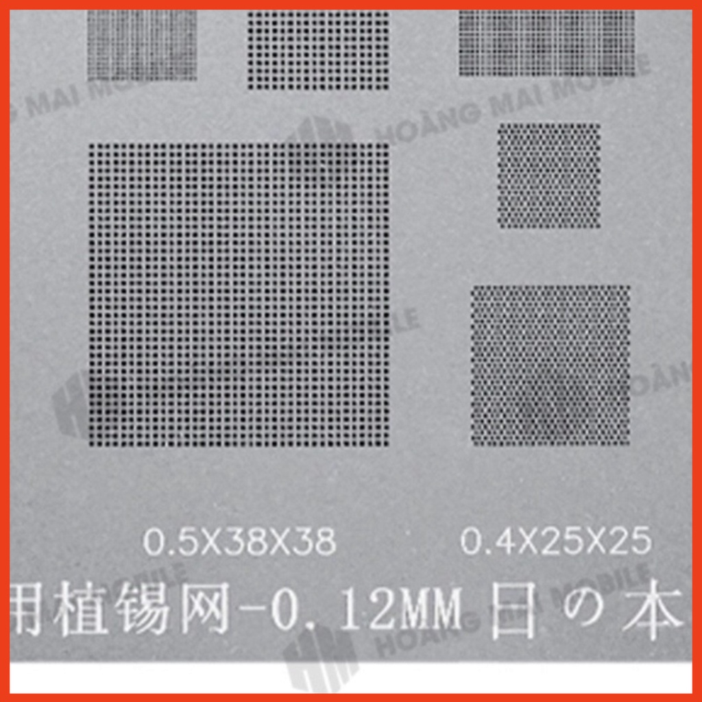 Vỉ tạo chân IC/CPU đa năng RELIFE chân chéo, chân thẳng tạo chân thiếc IC BGA