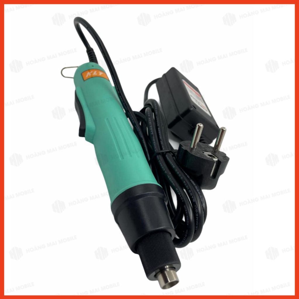Bộ tô vít điện KLT 3H dùng tháo siết ốc điện thoại đều lực, hạn chế toét đầu ốc, 1 tay vít và Adapter
