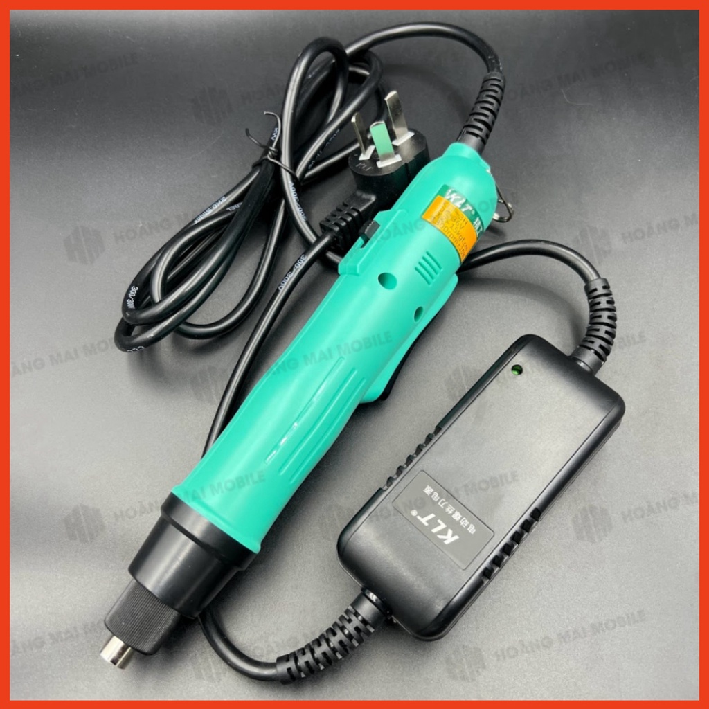 Bộ tô vít điện KLT 3H dùng tháo siết ốc điện thoại đều lực, hạn chế toét đầu ốc, 1 tay vít và Adapter