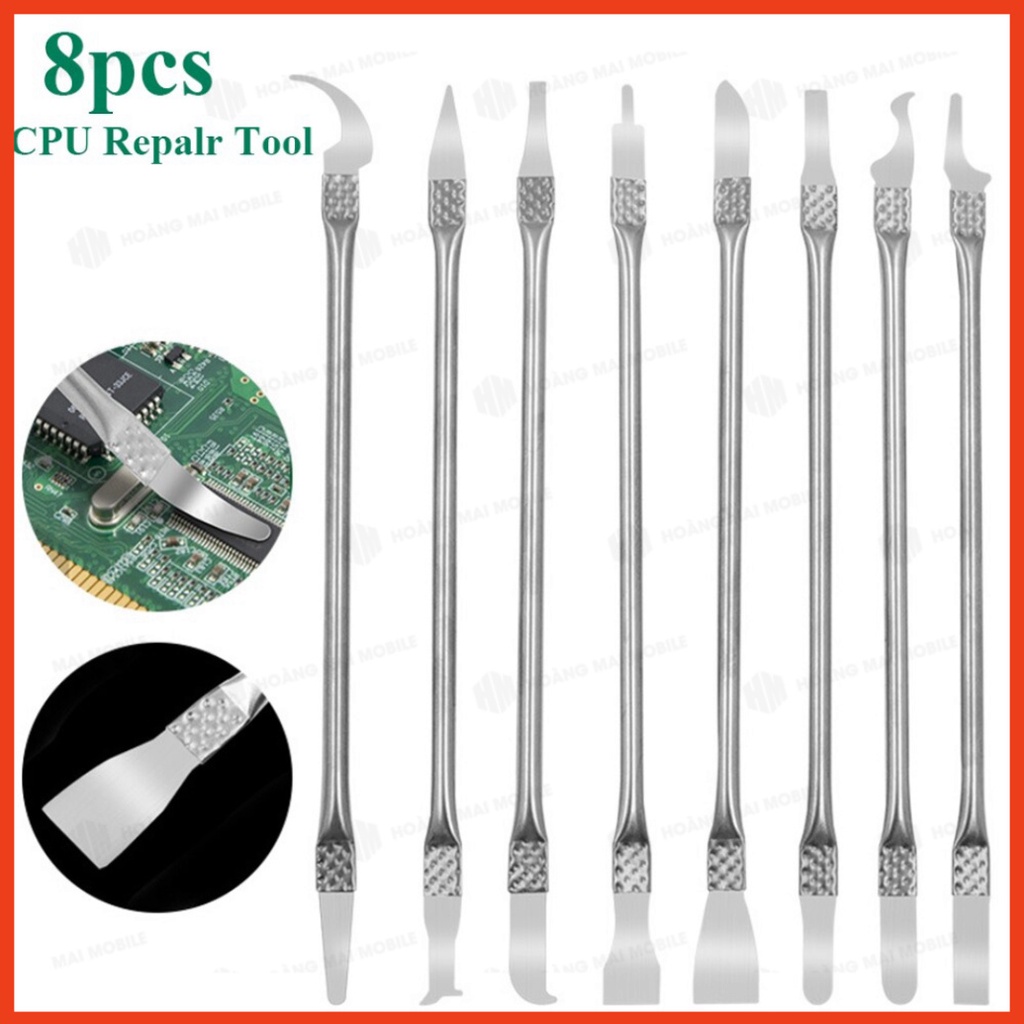 Bộ dao đục tách ic vệ sinh keo 8 cái 16 đầu