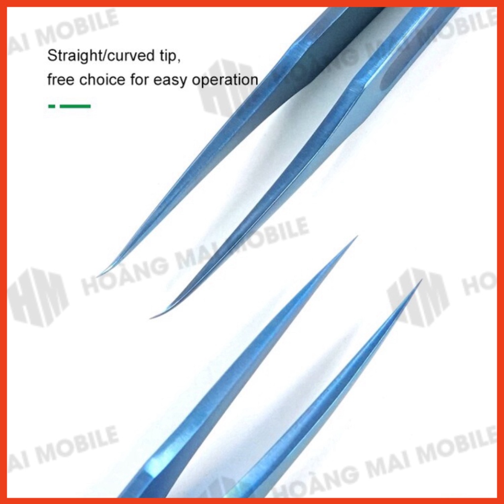 Panh nhíp RELIFE RT-11D titan dùng kẹp nối dây, gắp linh kiện