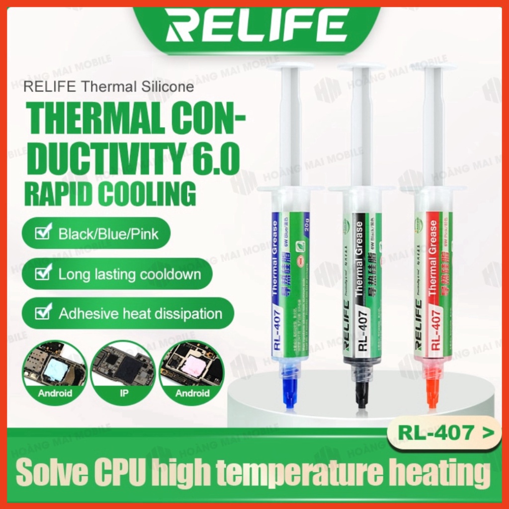 Keo tản nhiệt RL407 RELIFE