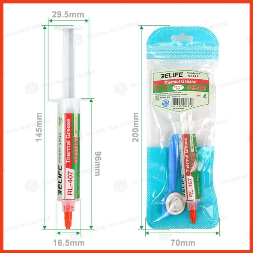 Keo tản nhiệt RL407 RELIFE