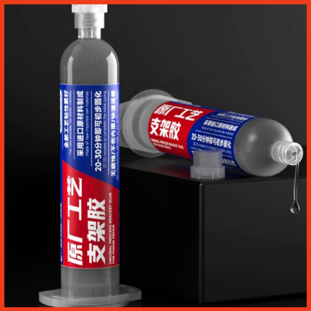 Keo dán màn hình, viền ron, linh kiện điện thoại 1 thành phần LUOWEI LW-Y01 30ml