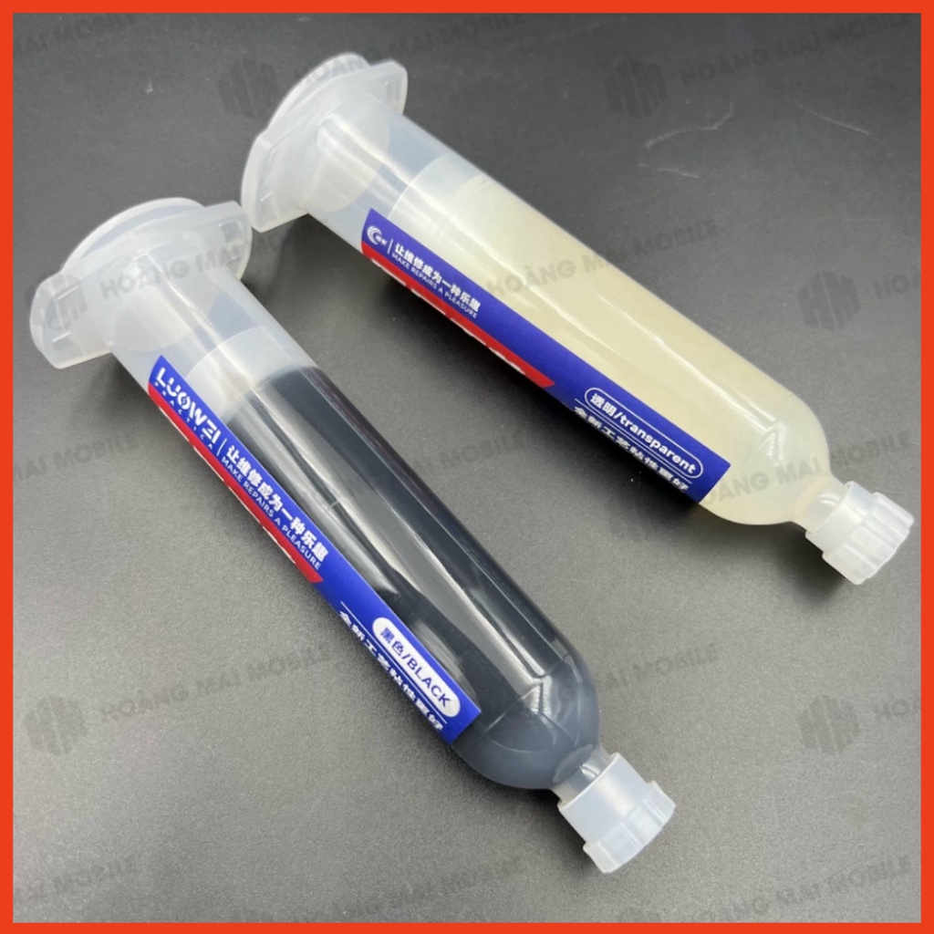 Keo dán màn hình, viền ron, linh kiện điện thoại 1 thành phần LUOWEI LW-Y01 30ml