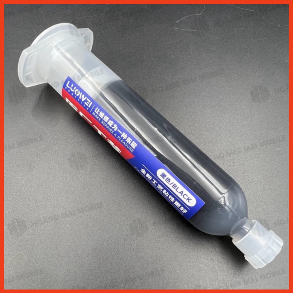 Keo dán màn hình, viền ron, linh kiện điện thoại 1 thành phần LUOWEI LW-Y01 30ml