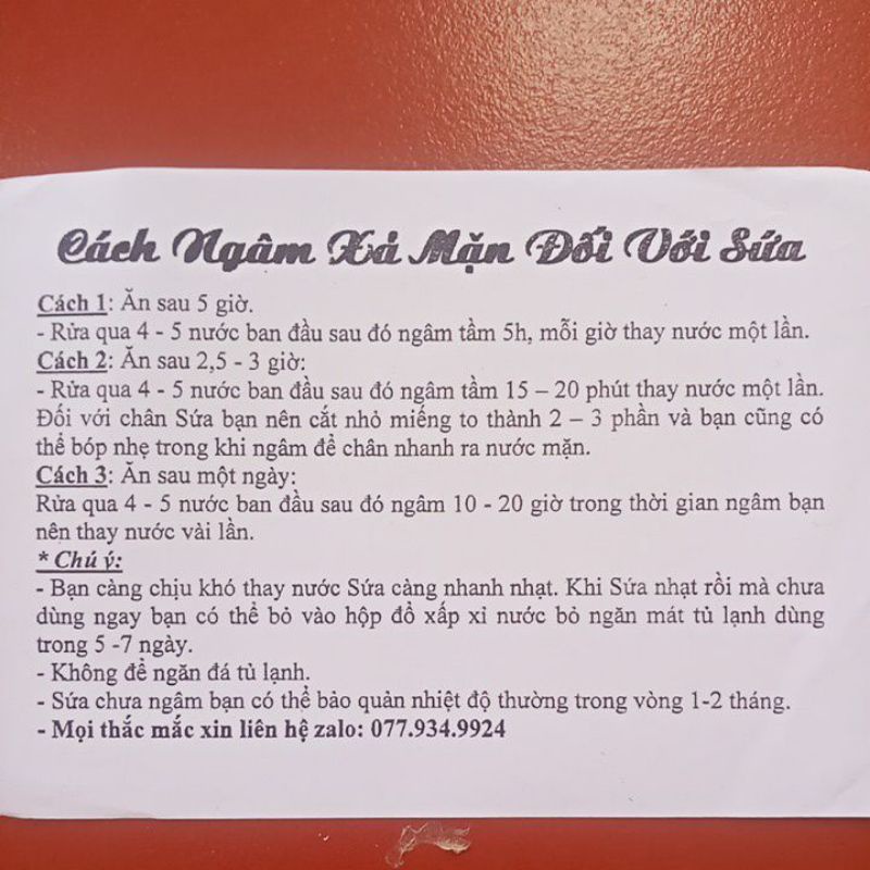 Chân sứa biển khô loại mặn, 1kg hàng to NGUYÊN CHÂN dùng làm nộm sứa, sứa xào, sứa xả tắc