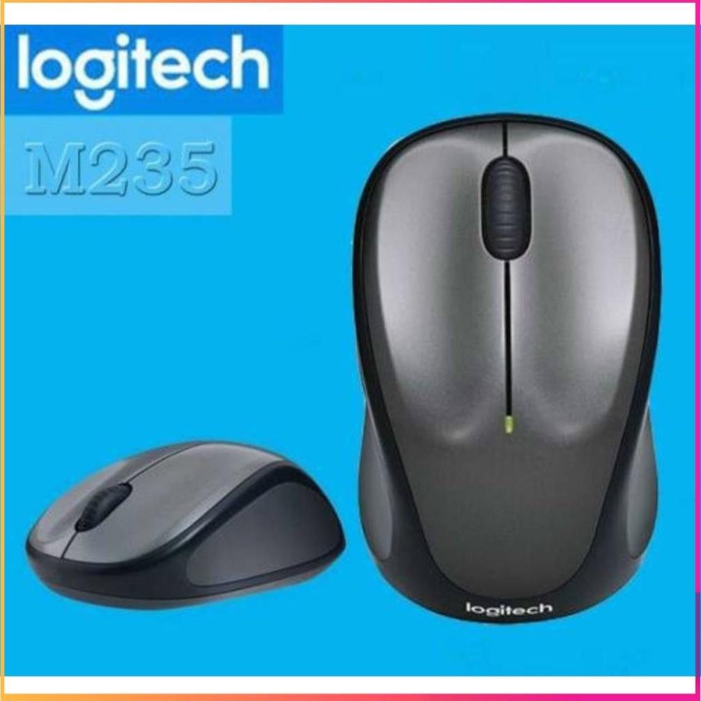 Chuột không dây Logitech Wireless M235 - Bảo hành 6 Tháng | Shopee Việt Nam