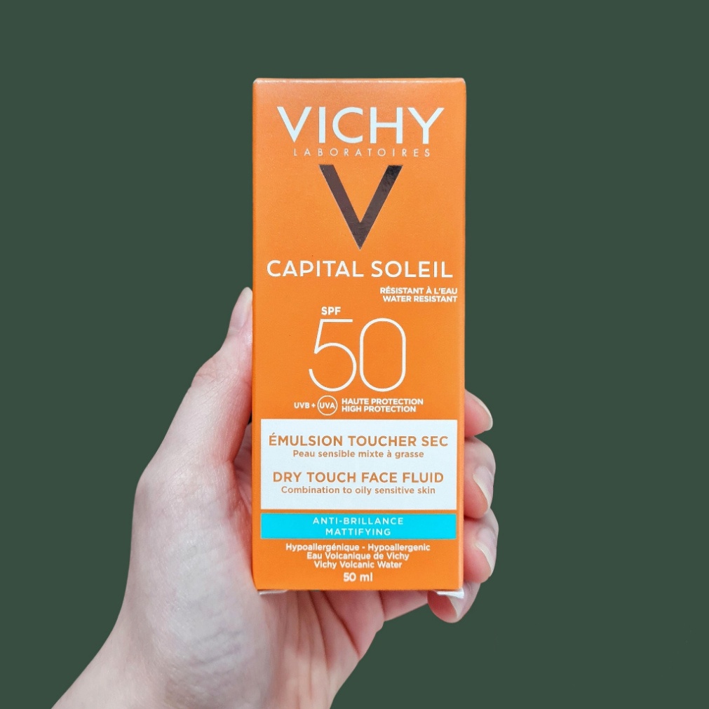 Kem Chống Nắng Vichy Capital Soleil SPF50+ Dry Touch Dành cho da dầu 50ML - KYK