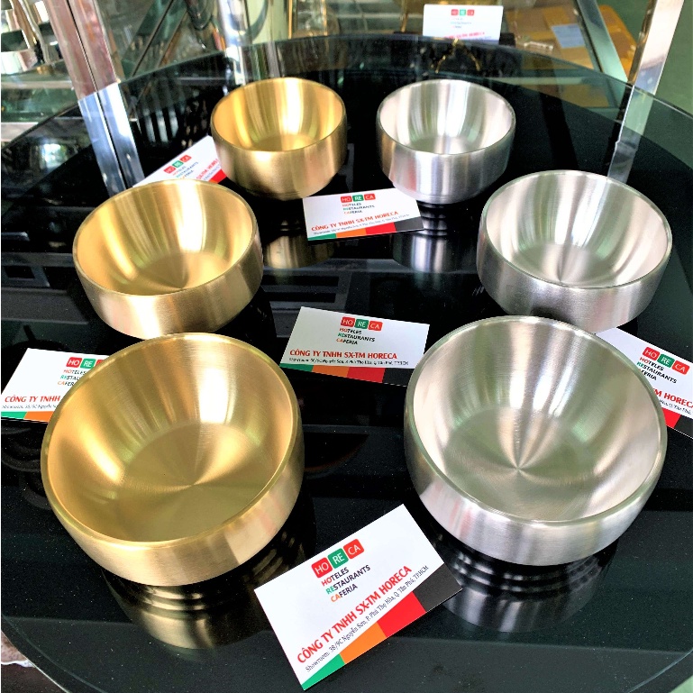 Chén Inox hàn quốc [SUS 304], hai lớp cách nhiệt (nhiều kích thước ...