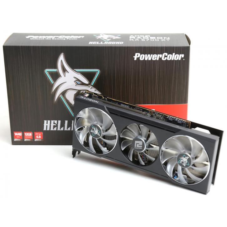 VGA PowerColor Hellhound Radeon RX 6700 XT 12GB GDDR6 (AXRX 6700XT ...