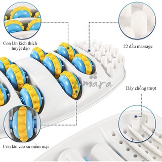 Dụng cụ massage chân, Bàn Lăn Massage Chân bằng nhựa ABS giúp thư giãn