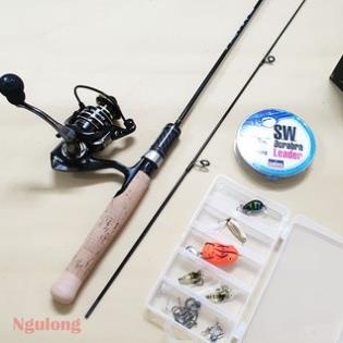 Bộ cần lure UL EISHING of CATCH 1 máy EXPERT . Kích thước: Bộ cầnc1m68m2000