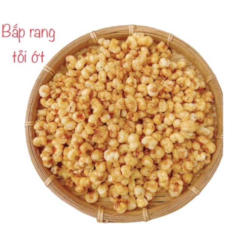 Bắp rang tỏi ớt hàng ngon zip 500g | Shopee Việt Nam
