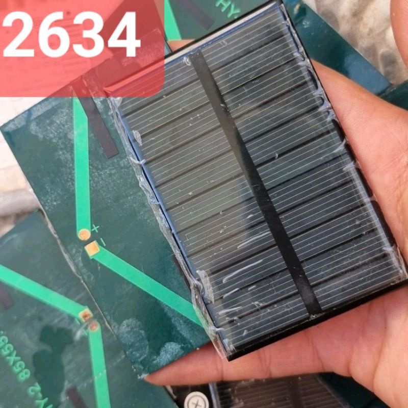 tấm pin năng lượng mặt trời nhỏ 5-8v/0.03-0.08ma (2634) | Shopee Việt Nam
