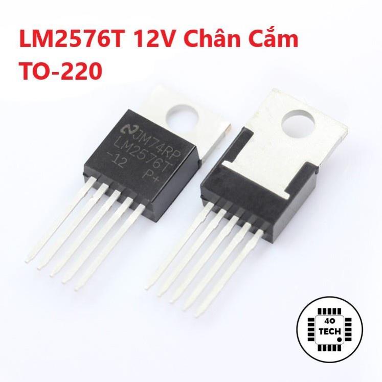 IC Nguồn Hạ Áp Buck 3A DC DC LM2576T 2576 2576T 3.3V 5V 12V ADJ Điện Áp ...