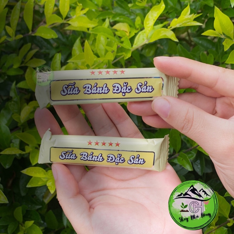 Bánh sữa Mộc Châu 1 gói 200g 14 thanh ( Uống cùng nước chè chuẩn vị Mộc Châu)