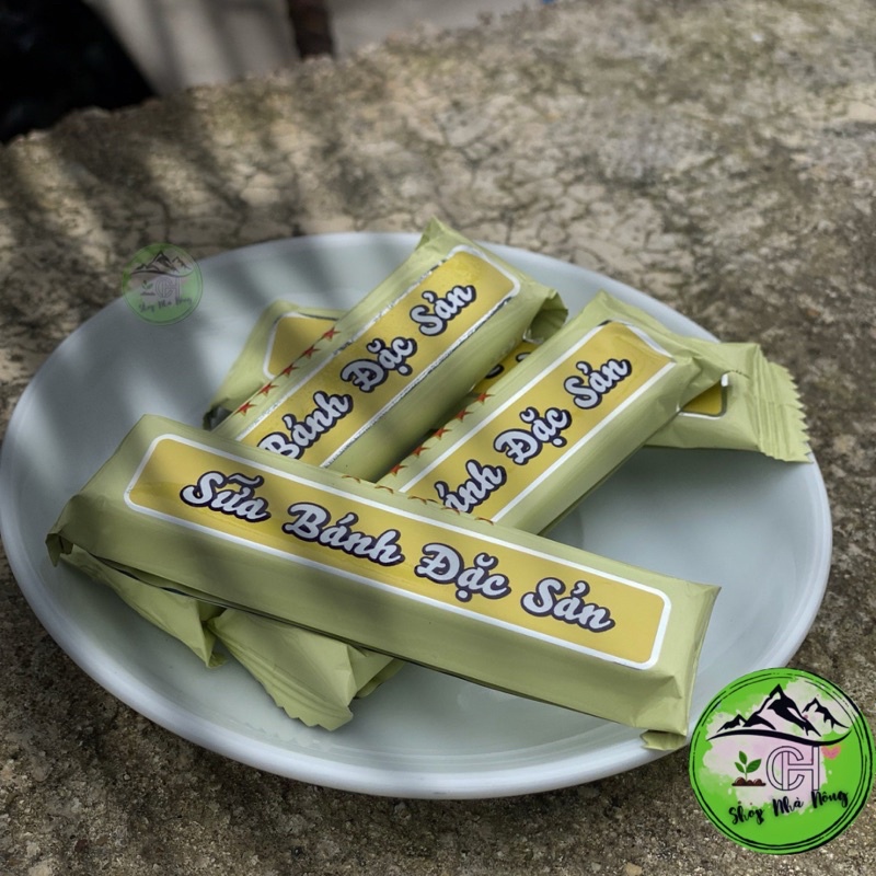 Bánh sữa Mộc Châu 1 gói 200g 14 thanh ( Uống cùng nước chè chuẩn vị Mộc Châu)