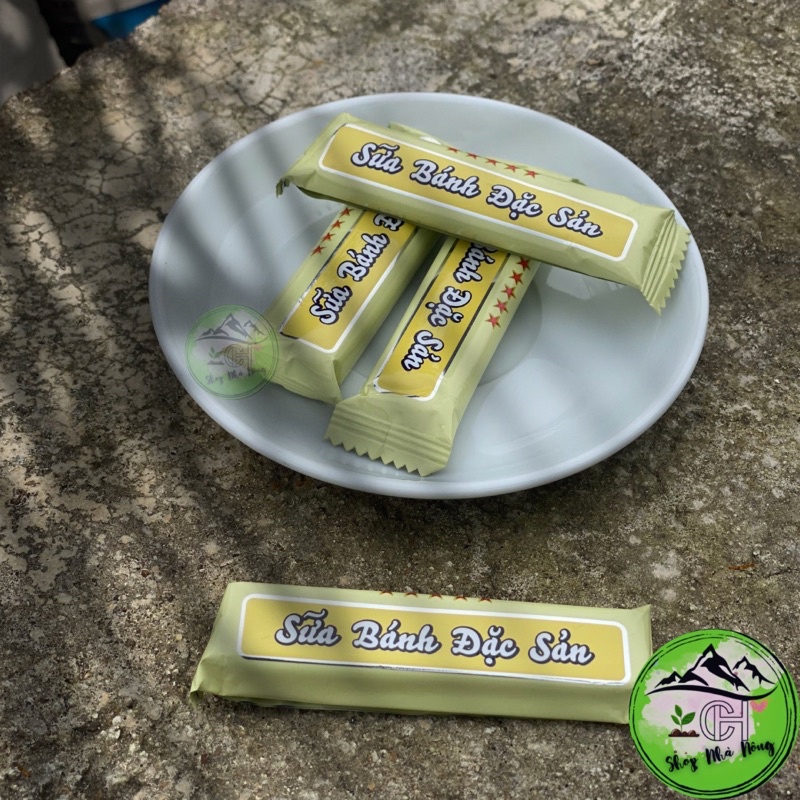 Bánh sữa Mộc Châu 1 gói 200g 14 thanh ( Uống cùng nước chè chuẩn vị Mộc Châu)