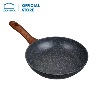 Chảo nhôm chống dính BAUM Marble 24cm, 1 tay cầm, hiệu Lock&Lock LBU1243C
