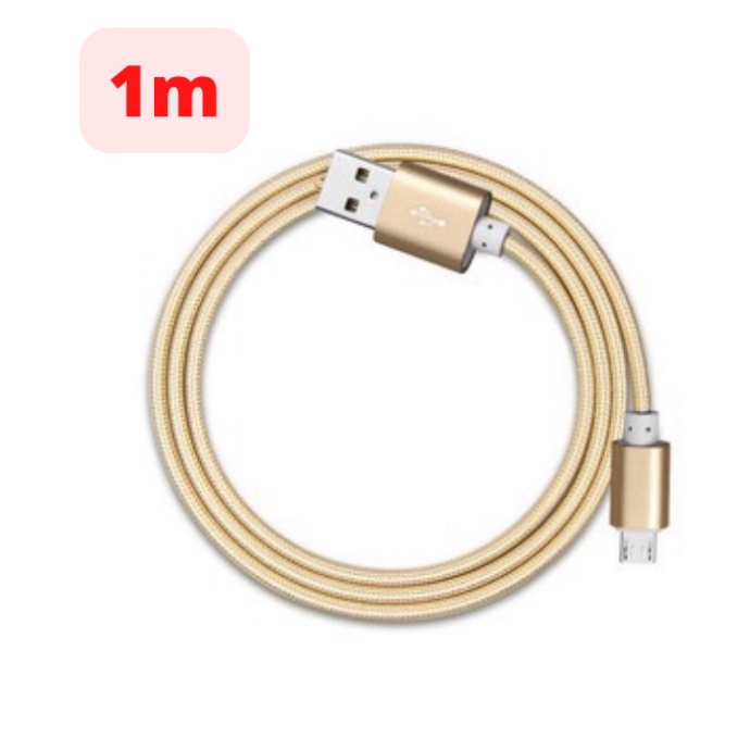 Dây cáp sạc samsung/type c/ Micro USB/Lai ning bọc dây dù chống rối chống đứt dài 20cm 1m 3m-Bảo hành 1 đối 1- Mima Shop
