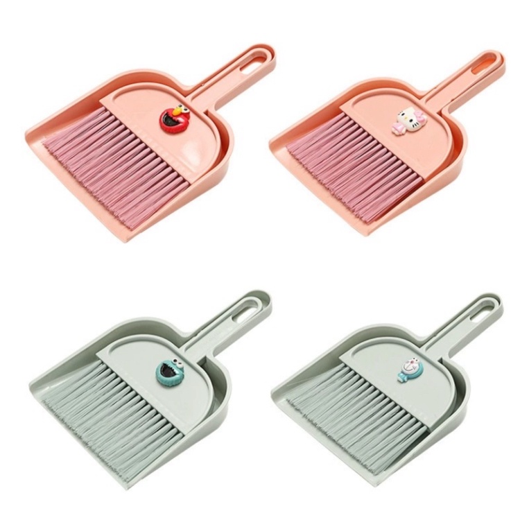 Bộ chổi quét bụi văn phòng và ki hốt rác mini tiện dụng ( tuyển sỉ) nhi ...