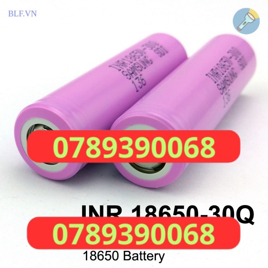 Pin 18650 SAMSUNG INR18650 30Q 3000mAh dòng xả cao 15A pin công nghiệp ...