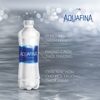 [SALE 15.7] Thùng 24 Chai Nước tinh khiết Aquafina (500ml/chai)