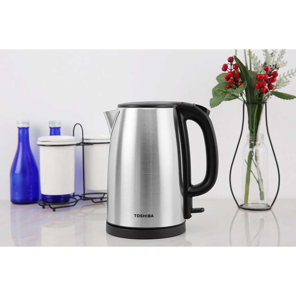 Ảnh Ấm siêu tốc Toshiba KT-17SH2NV - Dung tích 1.7L - Thép không gỉ - Hàng chính hãng - Bảo hành 1 năm 2