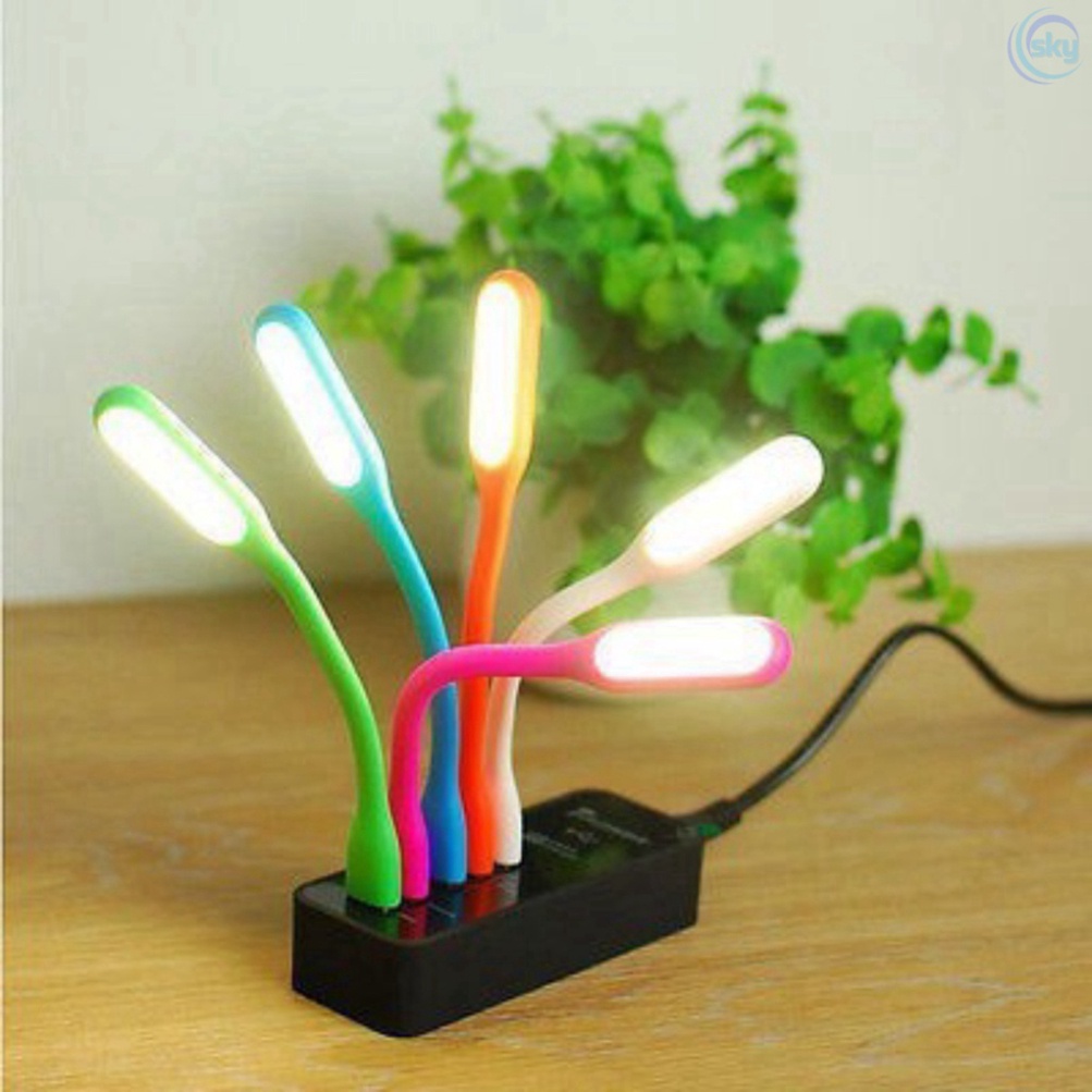 Đèn led mini cắm cổng USB chiếu sáng bàn phím máy tính, đọc sách, đèn led dự phòng cúp điện...