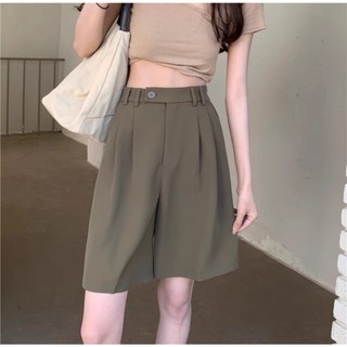 Quần ngố nữ ống rộng quần tây dáng ngố phong cách Hàn Quốc chất liệu chéo Hàn cao cấp - me fashion