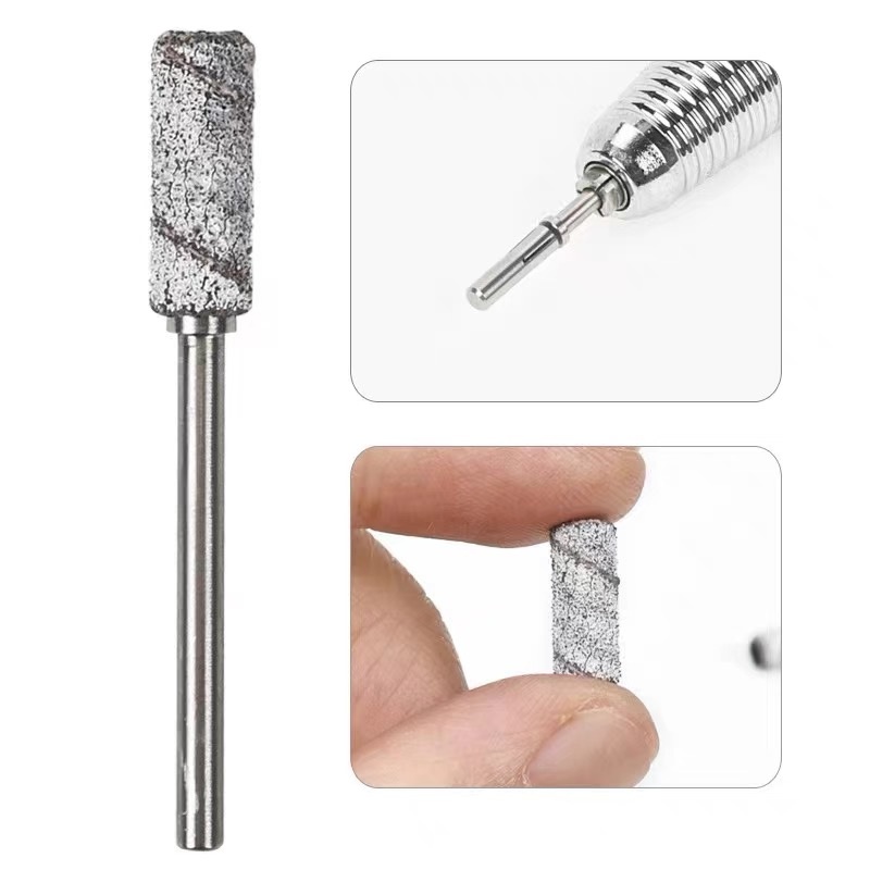 Lõi Nhám Mini, đầu nhám mịn, sần, nhám bọc đầu nail, Lắp nhám mini, phụ kiện nail chính hãng