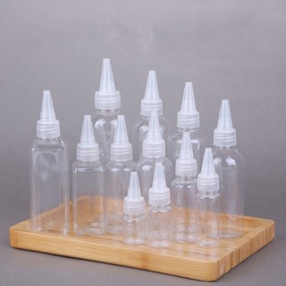 (SET 3) Chai Nhỏ Giọt Nhựa Pet Thân Trong Nút Nhọn Đựng Gel Rửa Tay,Chiết Mỹ Phẩm, Dung Dịch Du Lịch siêu tiện lợi