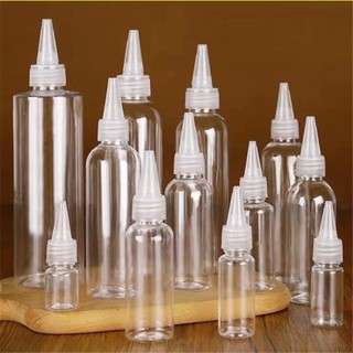 (SET 3) Chai Nhỏ Giọt Nhựa Pet Thân Trong Nút Nhọn Đựng Gel Rửa Tay,Chiết Mỹ Phẩm, Dung Dịch Du Lịch siêu tiện lợi